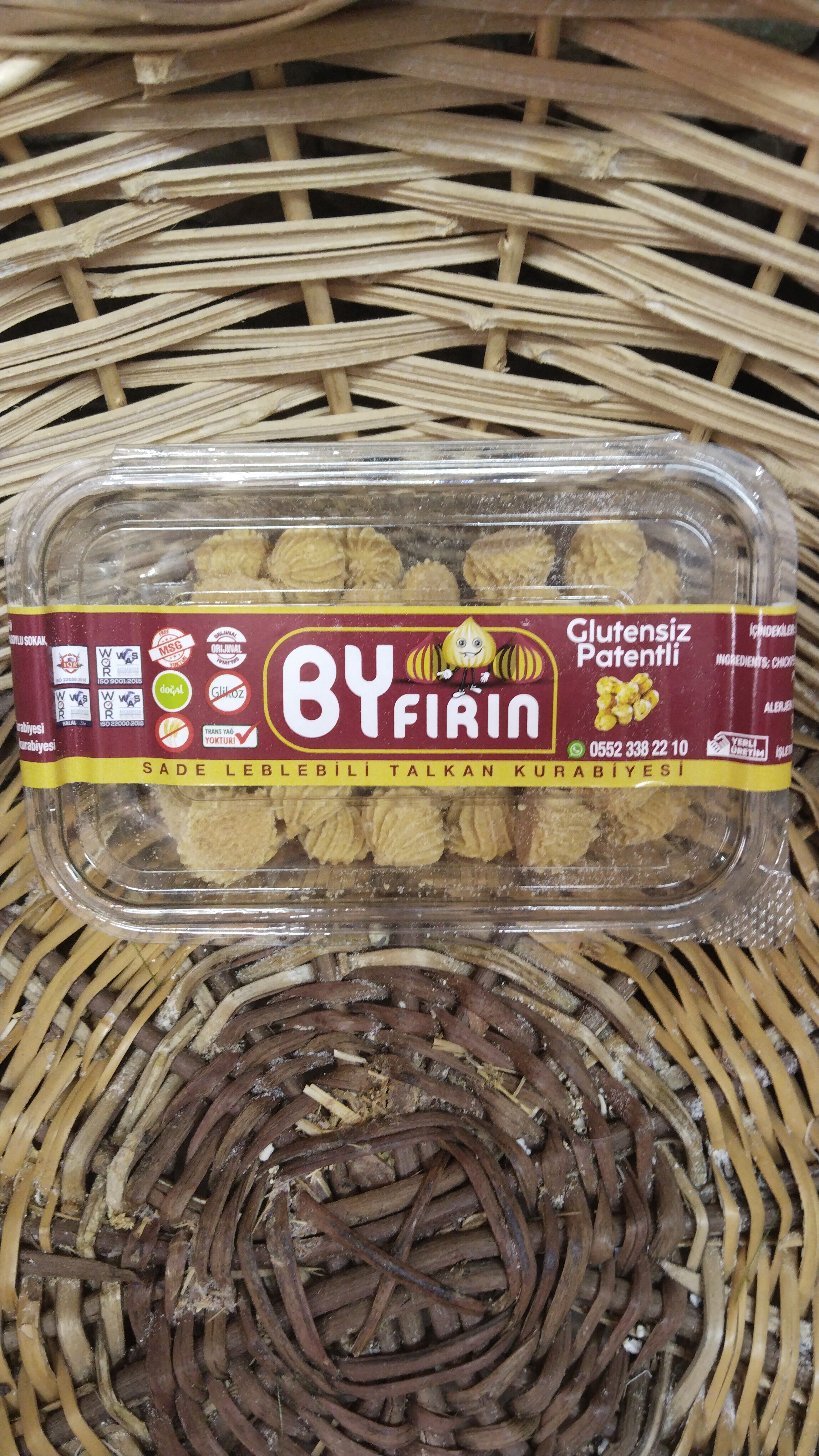 BYfırın Leblebili Talkan Kurabiyesi