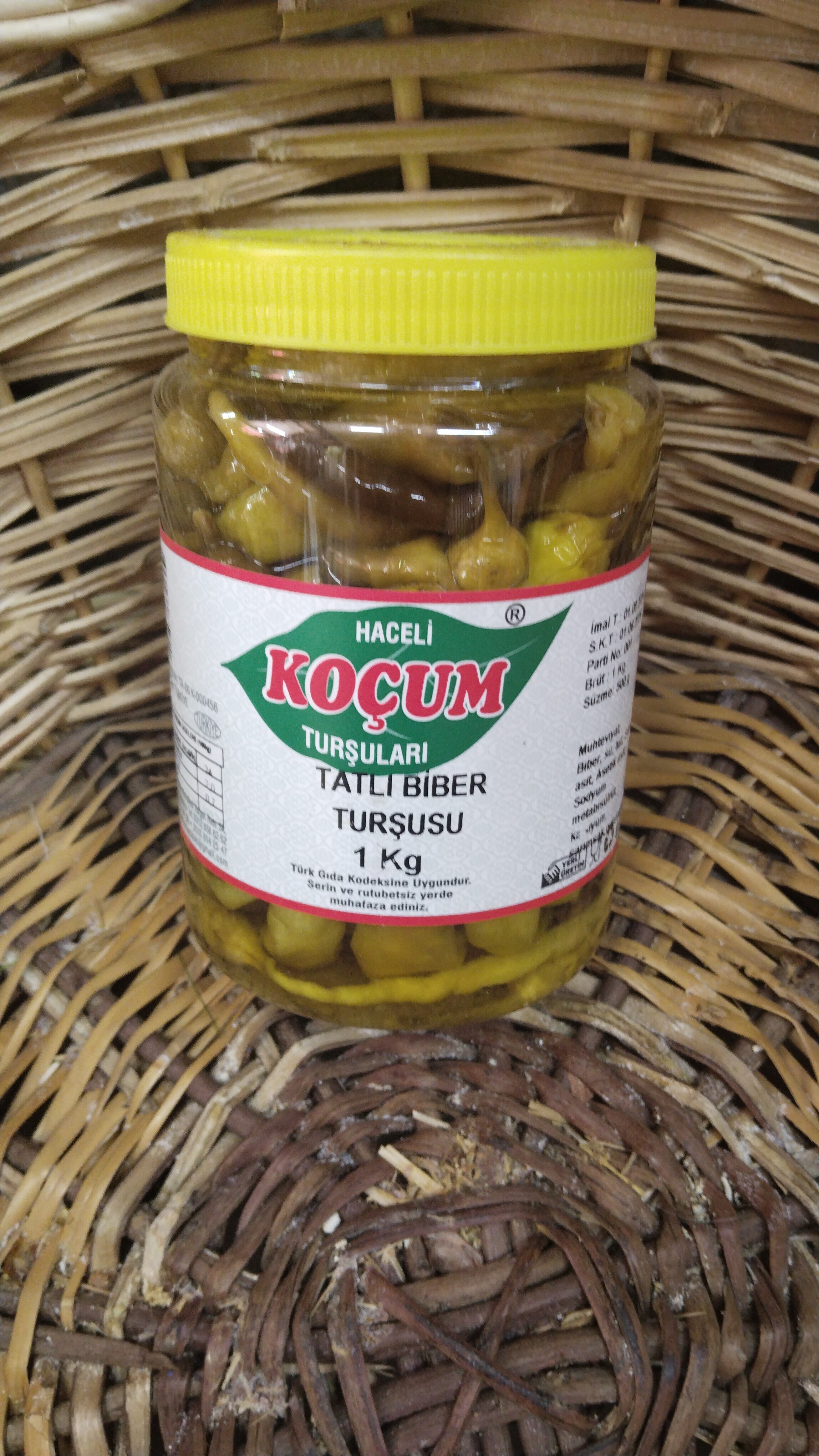 Koçum Tatlı Biber Turşusu