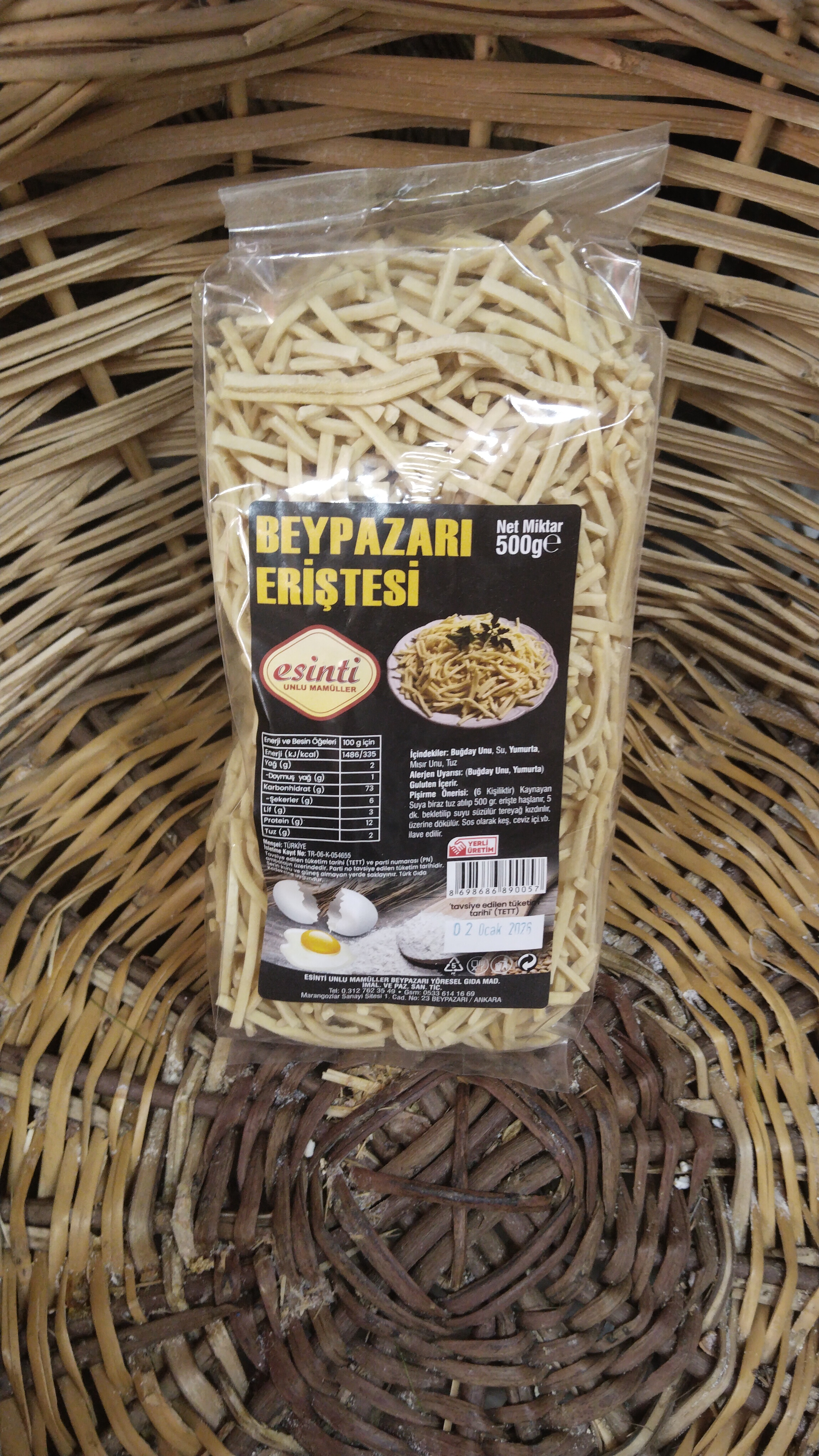 Esinti Beypazarı Eriştesi