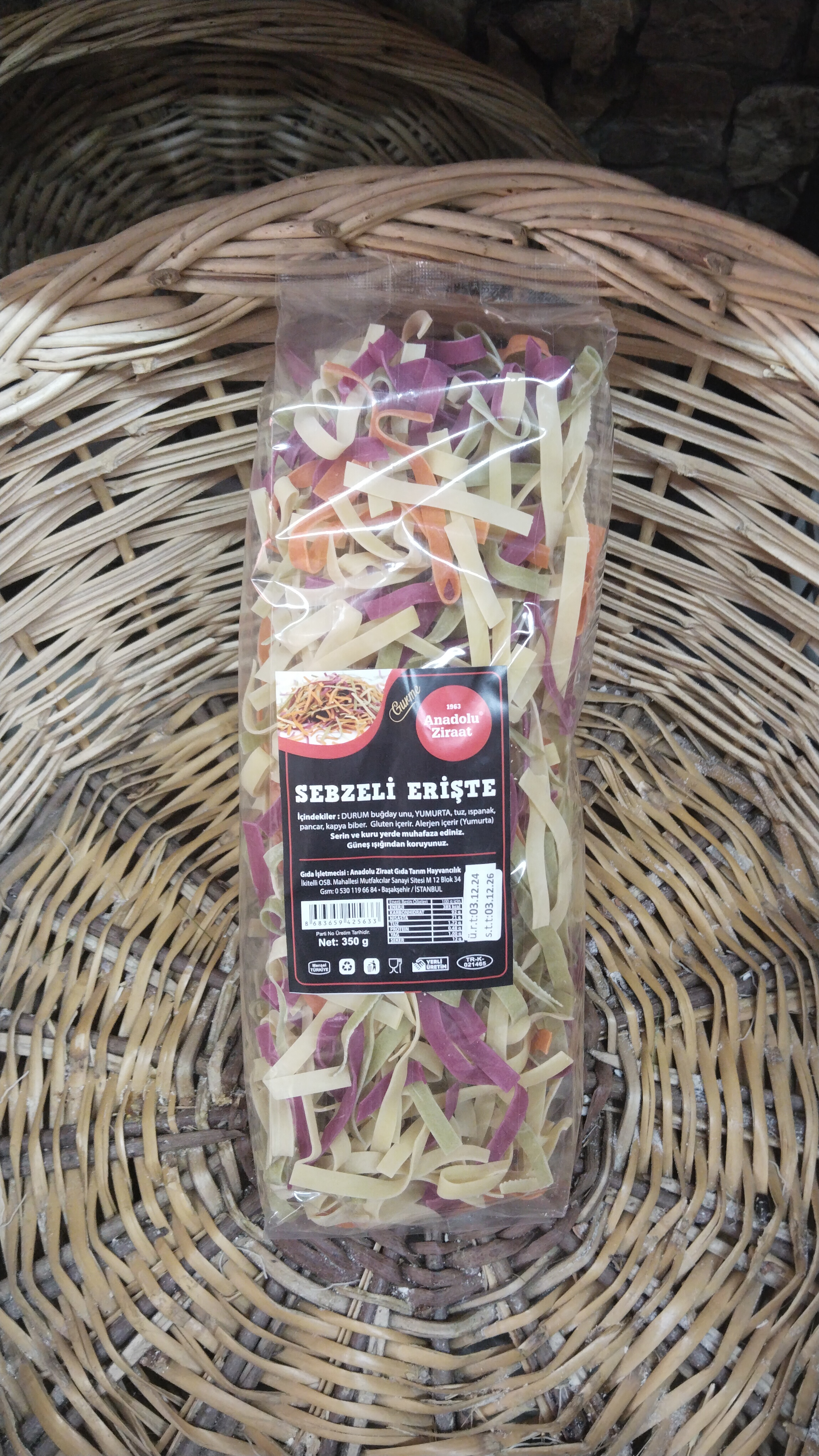 Anadolu Ziraat Sebzeli Erişte