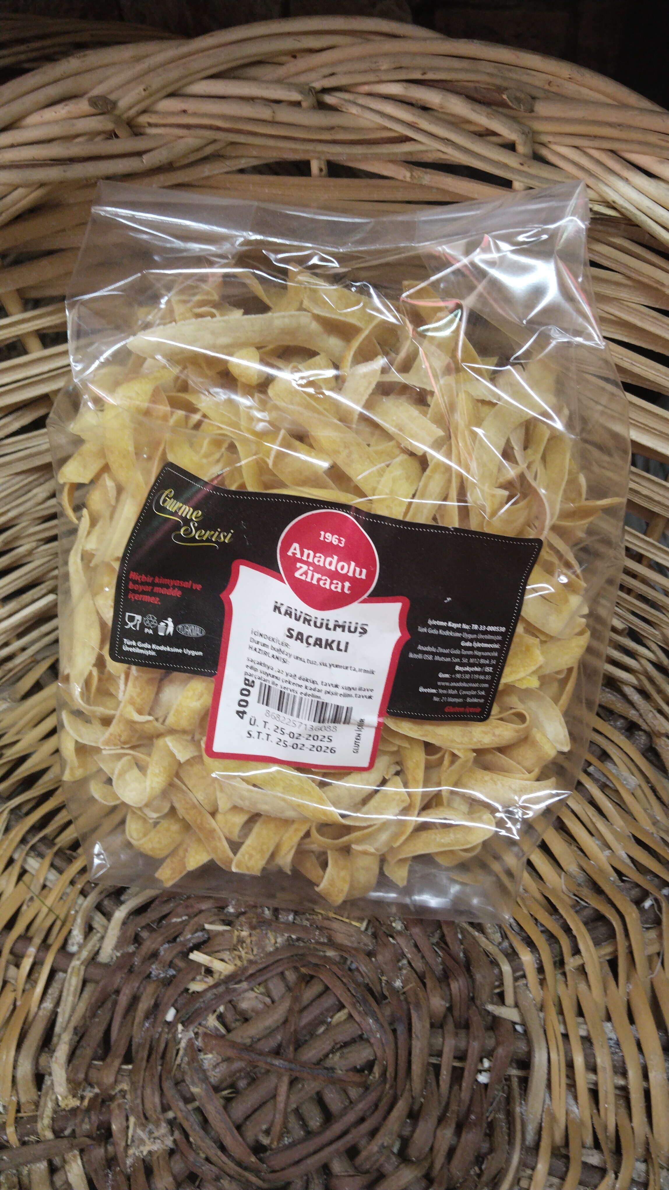 Anadolu Ziraat Saçaklı Erişte