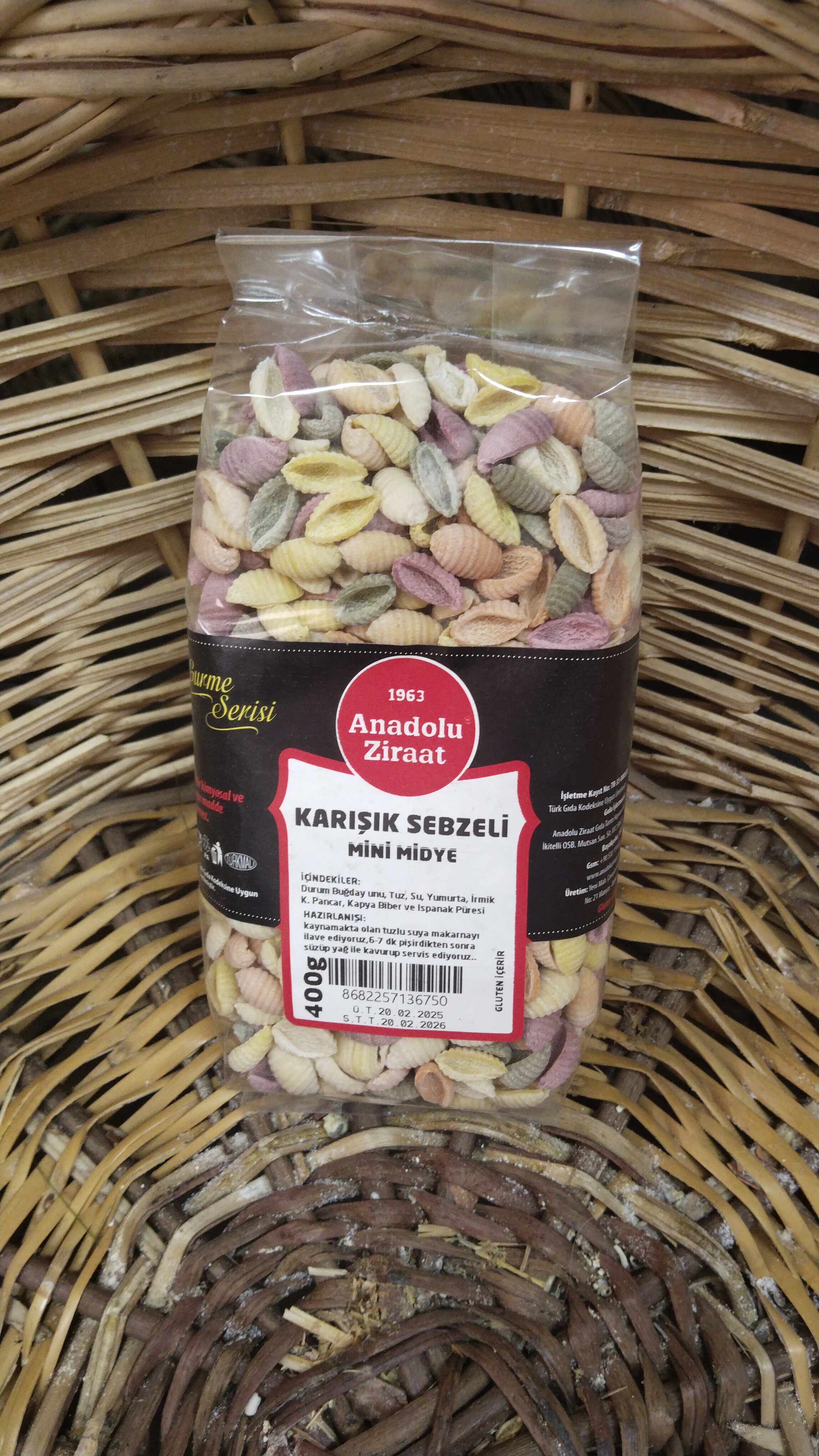 Anadolu Ziraat Karışık Sebzeli Mini Midye