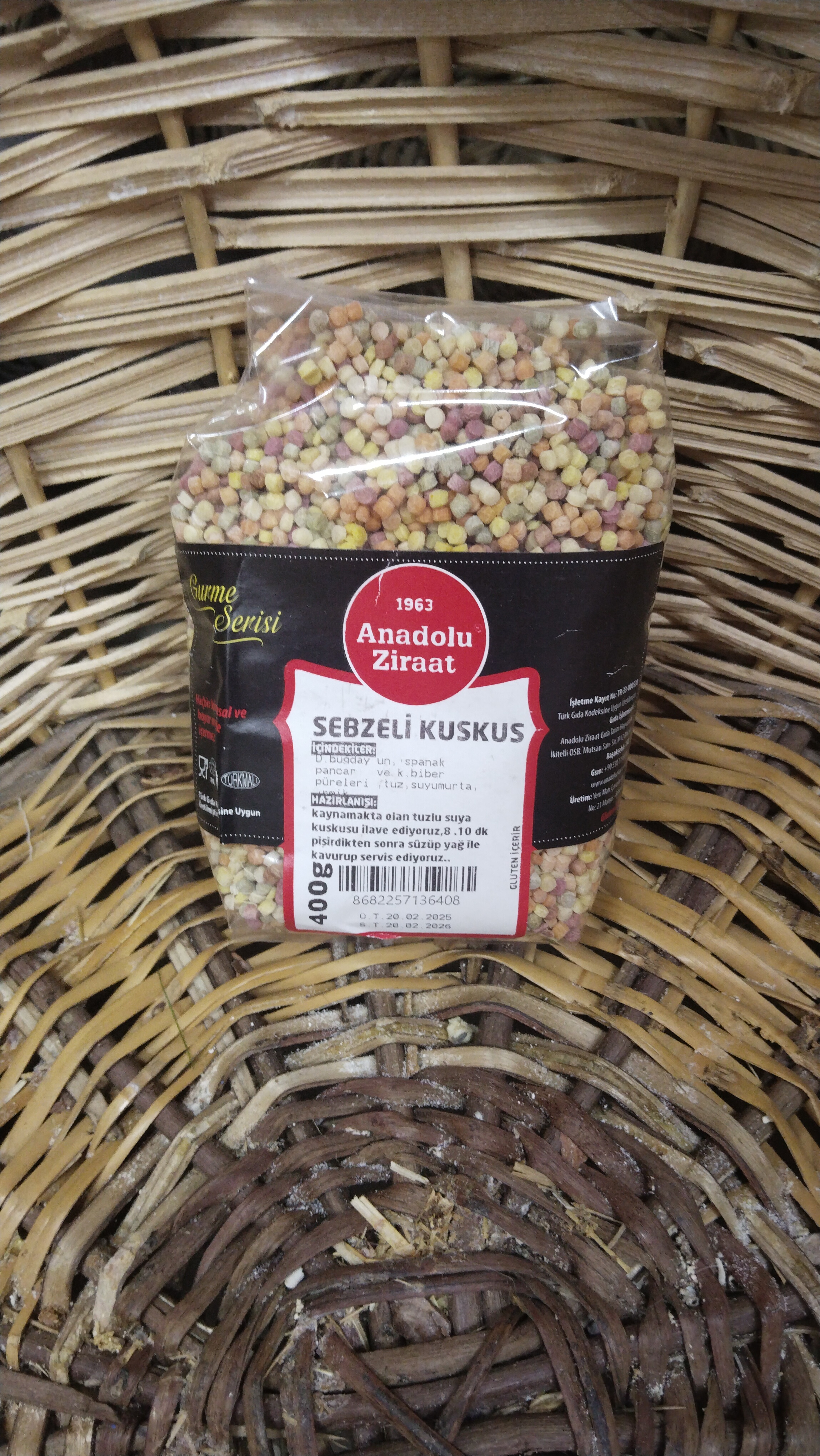 Anadolu Ziraat Sebzeli Kuskus