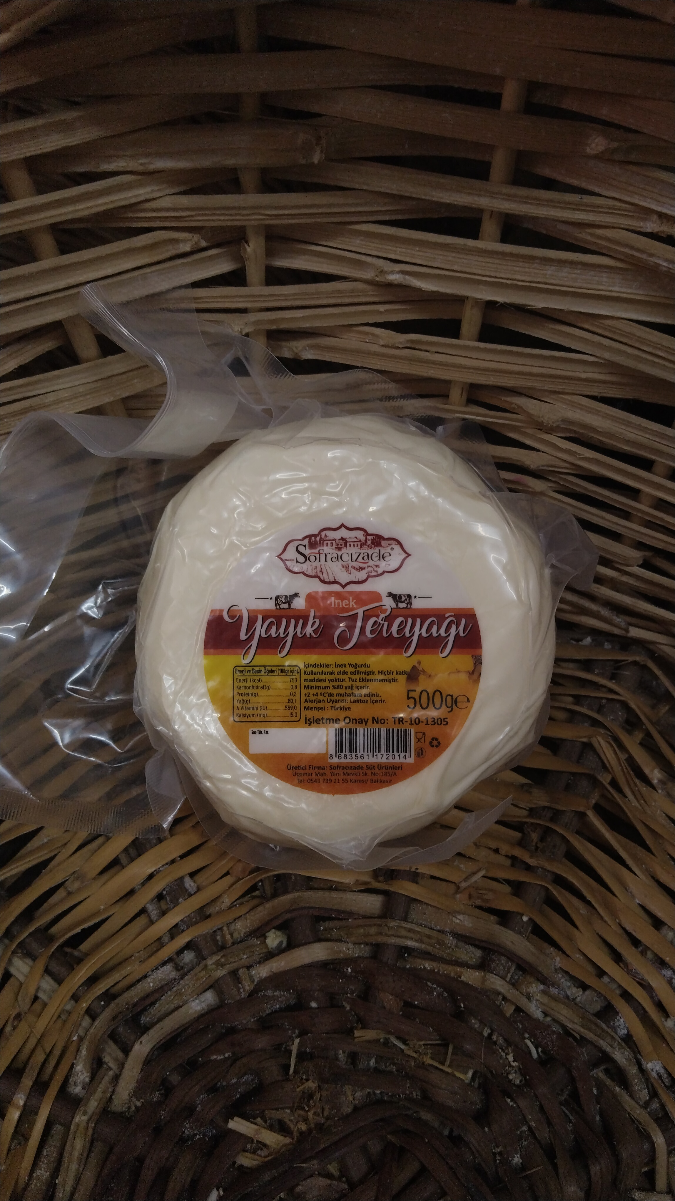 Softacızade Yayık Tereyağı